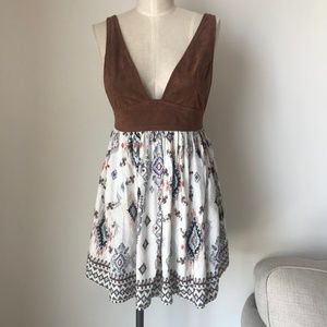 [LF] Printed Midi Dress